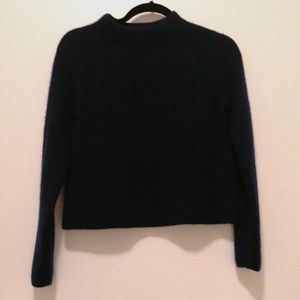 Banana Republic 100% Cashmere Navy Sweater